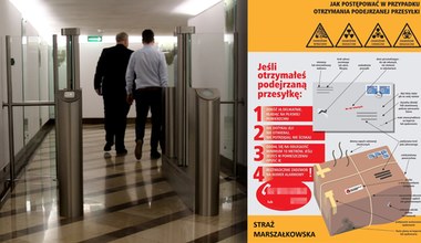 Podejrzane pakunki. Posłowie otrzymali specjalną instrukcję