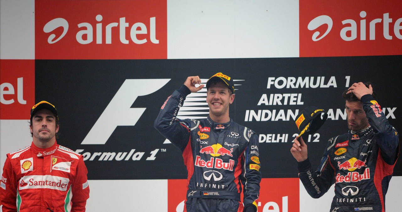 Podium GP Indii /AFP