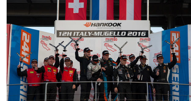 Podium Hankook 12H Italy-Mugello /Informacja prasowa