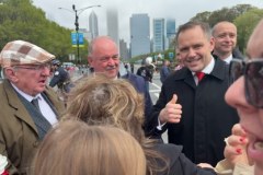 Podkarpaccy samorządowcy z Karolem Nawrockim w Chicago