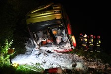 Podkarpackie: Tragiczny wypadek ukraińskiego autobusu