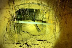 Podkop pod granicą polsko-białoruską. Galeria