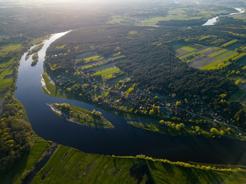 Podlasie. Widok  na rzekę Bug w okolicach Wajkowa /LUKASZ SZCZEPANSKI/REPORTER /East News