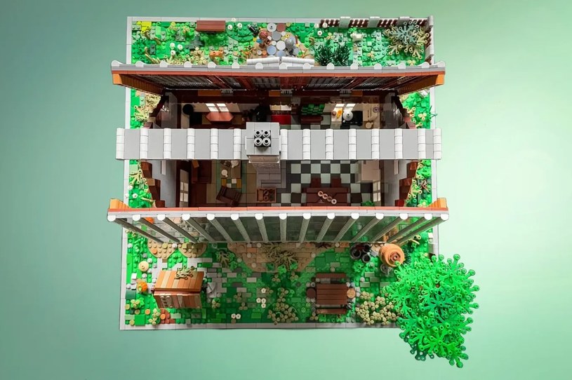 Podlaska chata z klocków LEGO w głosowaniu LEGO Ideas /Łukasz Więcek /materiały prasowe