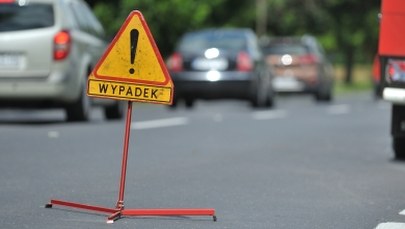 Podlaskie: Zderzenie autobusu szkolnego i ciężarówki