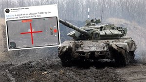 Podlecieli zwykłym dronem i za chwilę spacyfikowali rosyjski czołg