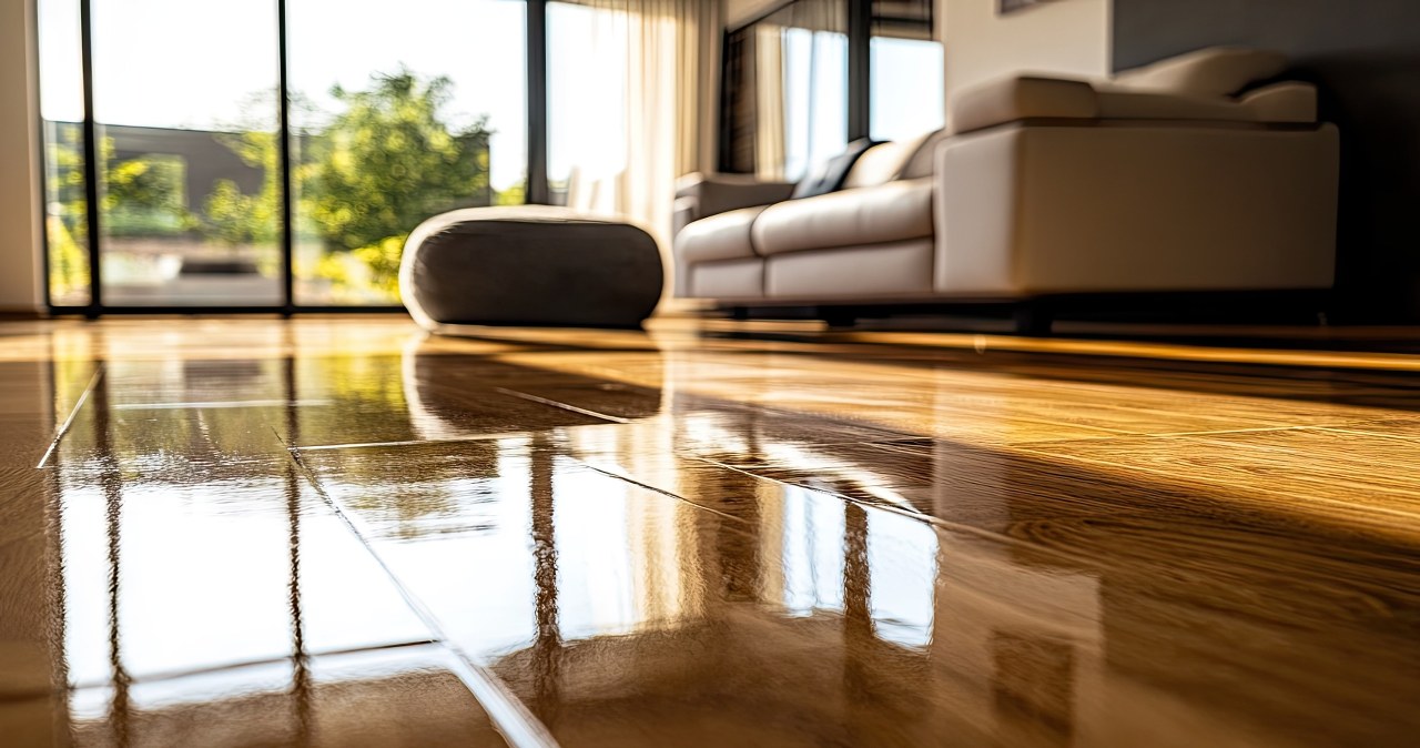 Podłogi mogą być lśniące bez smug, jeśli umyjesz je...folią bąbelkową. /123RF/Picsel, 123RF/Picsel /Pixel