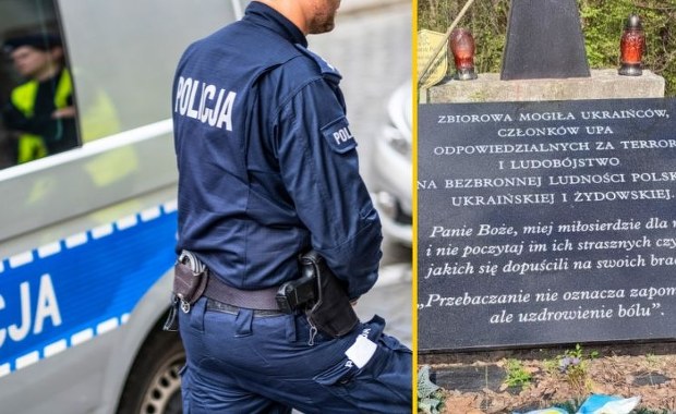 Podmieniona tablica UPA na Podkarpaciu. Jest postępowanie