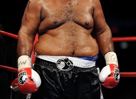 Podobno formę boksera można poznać po tym, jak wygląda... Brown w Madison Square Garden, 8 listopada /AFP