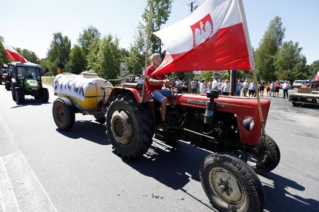 Podobny protest rolnicy zorganizowali na krajowej "19" rok temu / 	Artur Reszko    /PAP