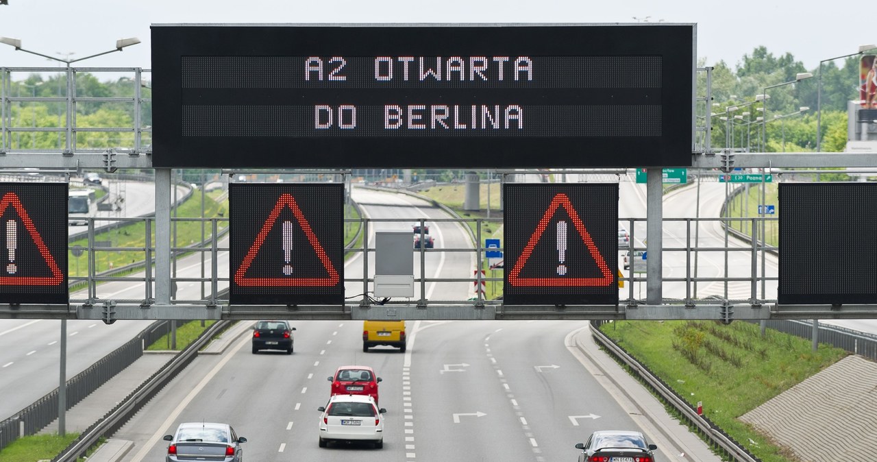 Podobny system funkcjonuje już na A2 /Bartosz Krupa /East News