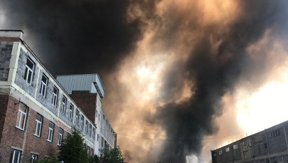 Podpalenie było przyczyną ogromnego pożaru w Zgierzu