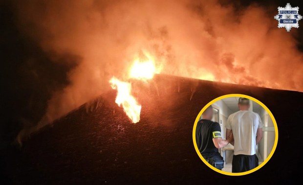 Podpalenie kamienicy w Chorzowie. 31-latek z zarzutami