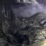 Podpalił karetkę, spłonęły cztery pojazdy. To dlatego, że jechały do Ukrainy?