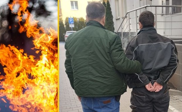 Podpalili mężczyznę na przystanku. 46-latek ma poparzenia 2. stopnia