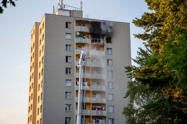 Podpalone mieszkanie w Bohuminie /	Vladimir Prycek /PAP/EPA