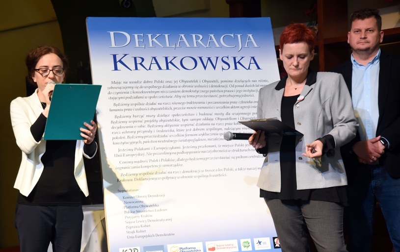Podpisanie " Deklaracji Krakowskiej " /Marek Lasyk/REPORTER  /East News