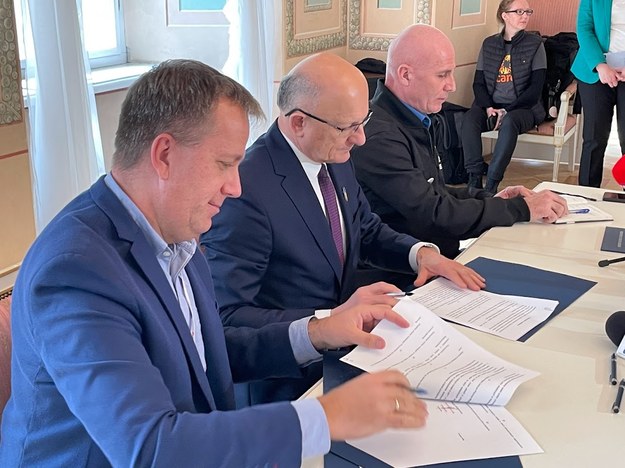 Podpisanie umowy między Miastem Lublin i PCPM /Krzysztof Kot, RMF FM