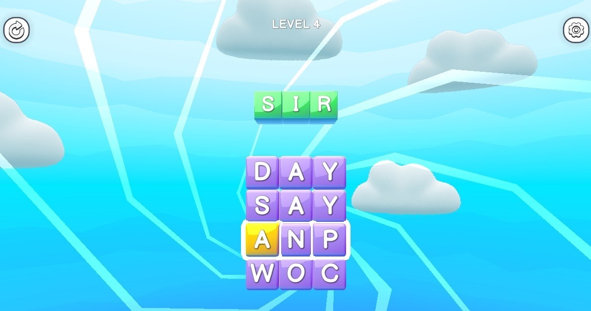 Podpowiedzi gry online za darmo Word Swipe /Click.pl