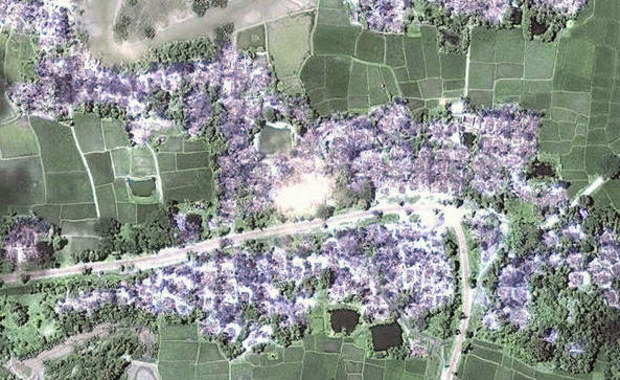 "Podręcznikowy przykład ludobójstwa". Szokujące zdjęcia satelitarne z Birmy
