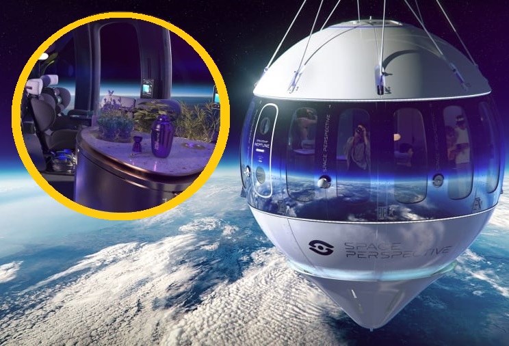 Podróż w kosmos balonem za 125 tysięcy dolarów już w 2025 /materiały prasowe