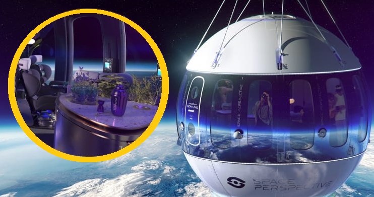 Podróż w kosmos balonem za 125 tysięcy dolarów już w 2025 /materiały prasowe