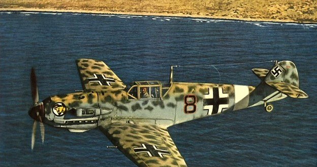 Podstawowy myśliwiec Luftwaffe - Bf 109 - napędzany był przez silnik Daimler-Benz /Informacja prasowa