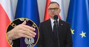 "Podsyca atmosferę nienawiści". Sędziowie reagują na słowa prezydenta