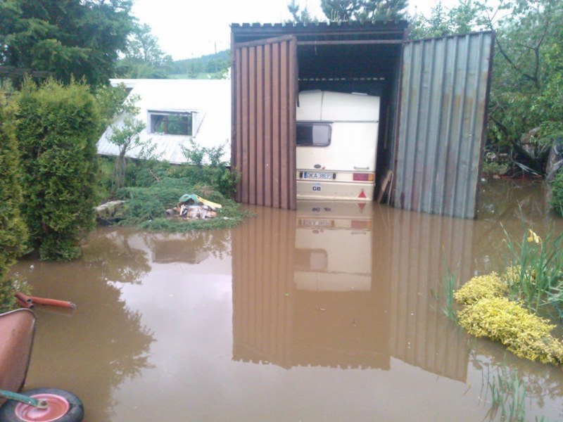 Podtopienia na Dolnym Śląsku /Barbara Zielińska-Mordarska /RMF FM