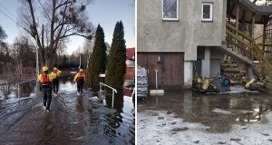 Podtopienia na Mazowszu. Zalane piwnice, podwórka i garaże