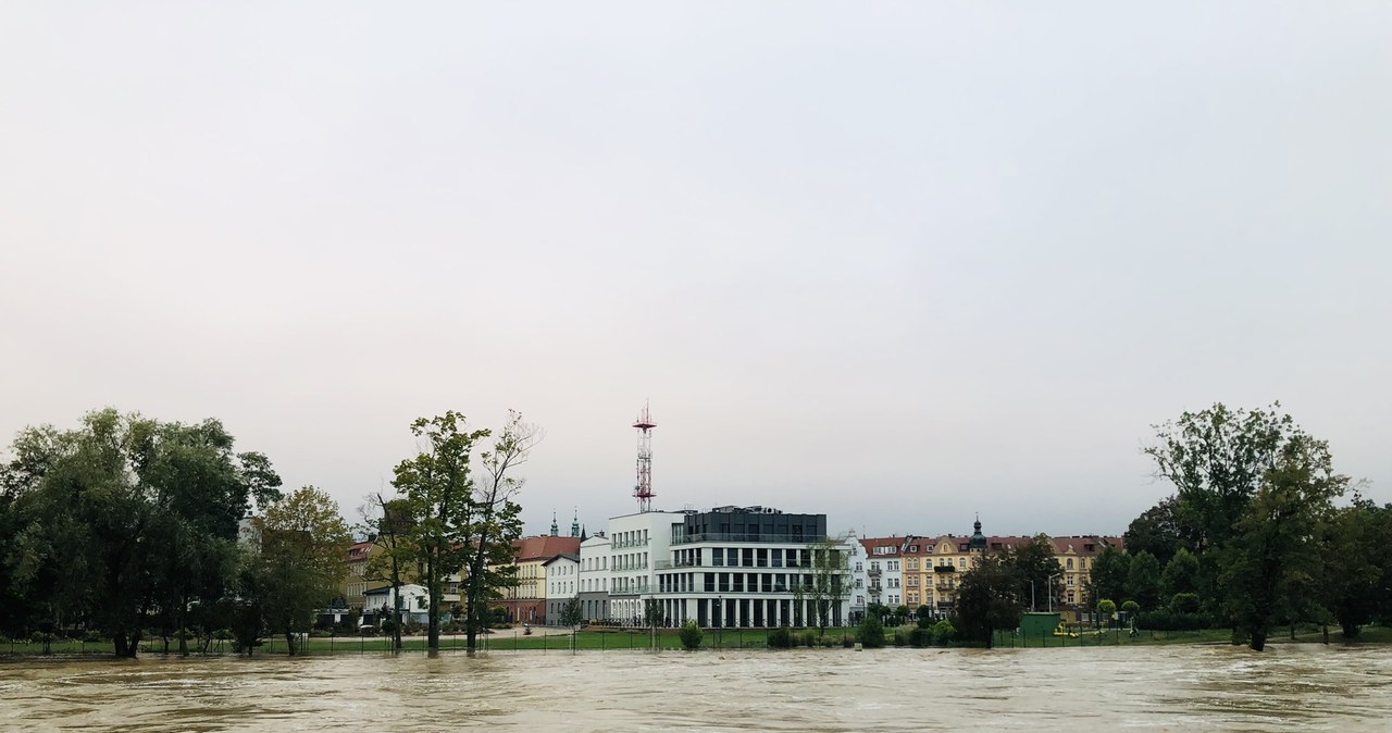 Podtopienia w Kamienicy koło Paczkowa na Opolszczyźnie