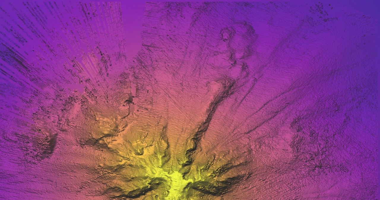 Podwodna góra ma 3109 m wysokości /Schmidt Ocean Institute /materiały prasowe