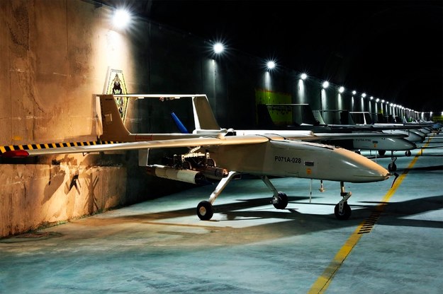 Podziemna baza dronów w nieznanym miejscu w Iranie /SalamPix/Abaca /PAP