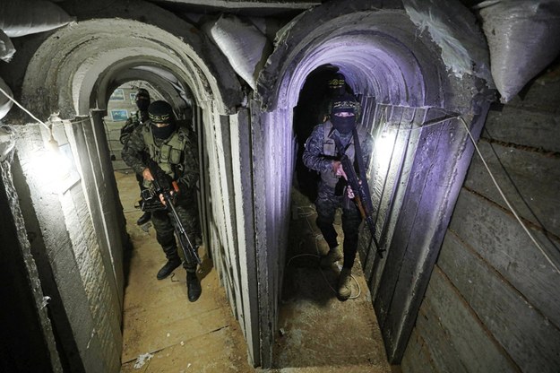 Podziemne tunele pod Strefą Gazy /AA/ABACA /East News