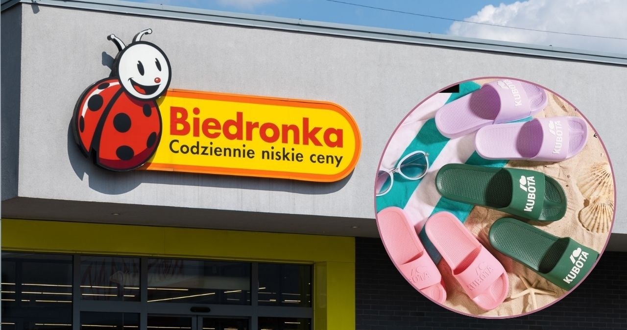 Pogoda idealna na klapki! Kultowe Kuboty znowu w Biedronce /adobestock/Biedronka /INTERIA.PL