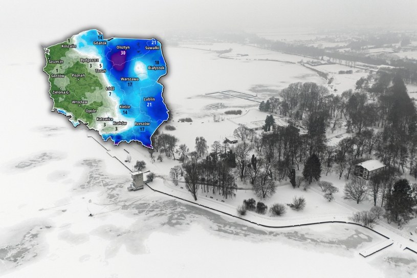 Pogoda na ferie w górach. Opady śniegu się zwiększą
