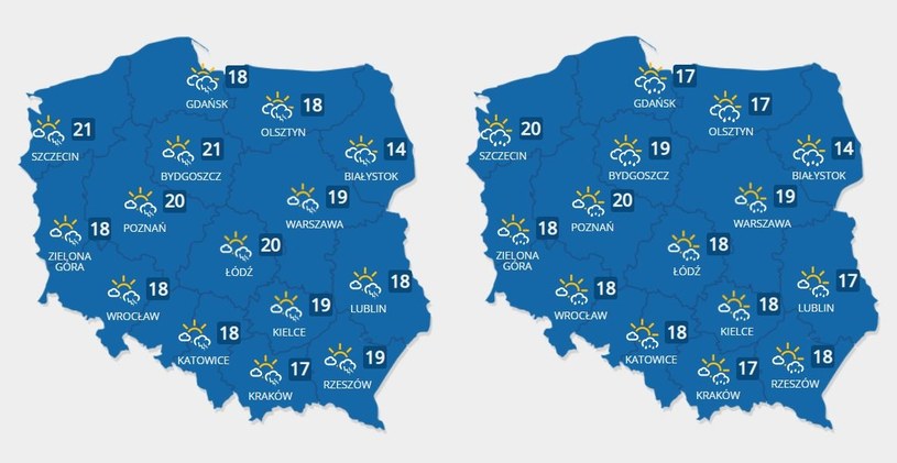 Cyklon Peggy. Burze, Ulewy I Porywisty Wiatr Na Północy I Wschodzie ...