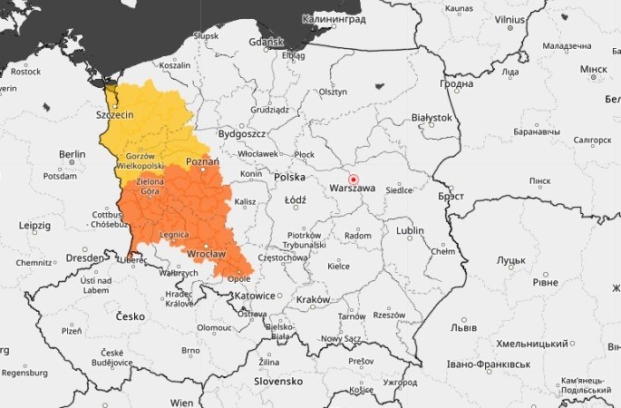 Pogoda: Ostrzeżenia IMGW przed upałem w niedzielę, 22 czerwca 2025 /IMGW /