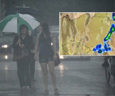 Pogoda podzieli Polskę na dwie strefy. W jednej trzeba uważać na burze