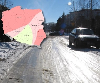 Pogoda sprawdzi refleks kierowców. Na wielu drogach może być bardzo ślisko