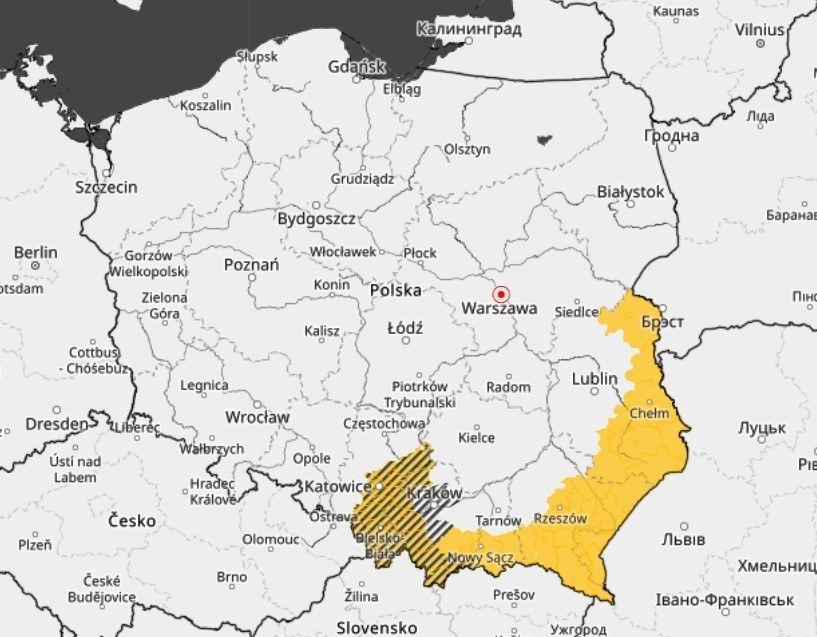 Pogoda – środa, 03.09.2025, ostrzeżenia meteorologiczne IMGW /IMGW /Materiały prasowe