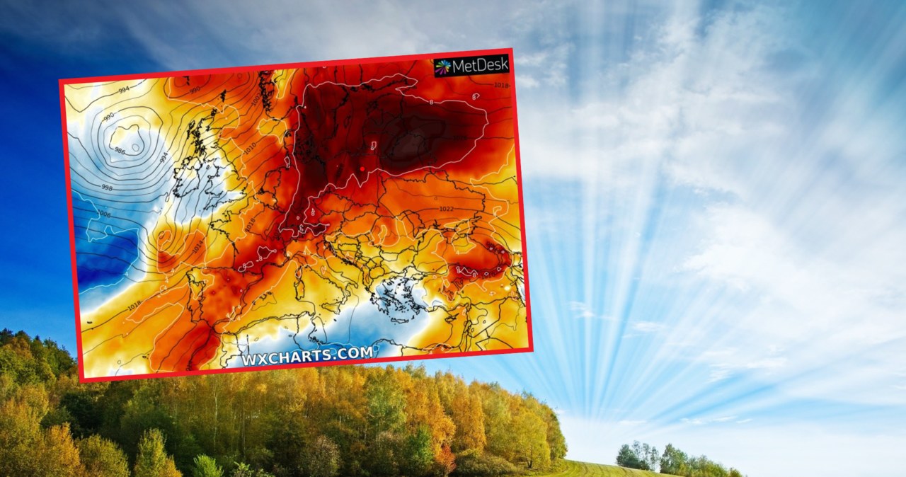 Pogoda w czwartek będzie bardzo ciepła i słoneczna dzięki potężnemu wyżowi na wschodzie. Z prognoz IMGW wynika, że temperatury w Polsce sięgną 28 st. C /verastuchelova/123rf/WXCHARTS /