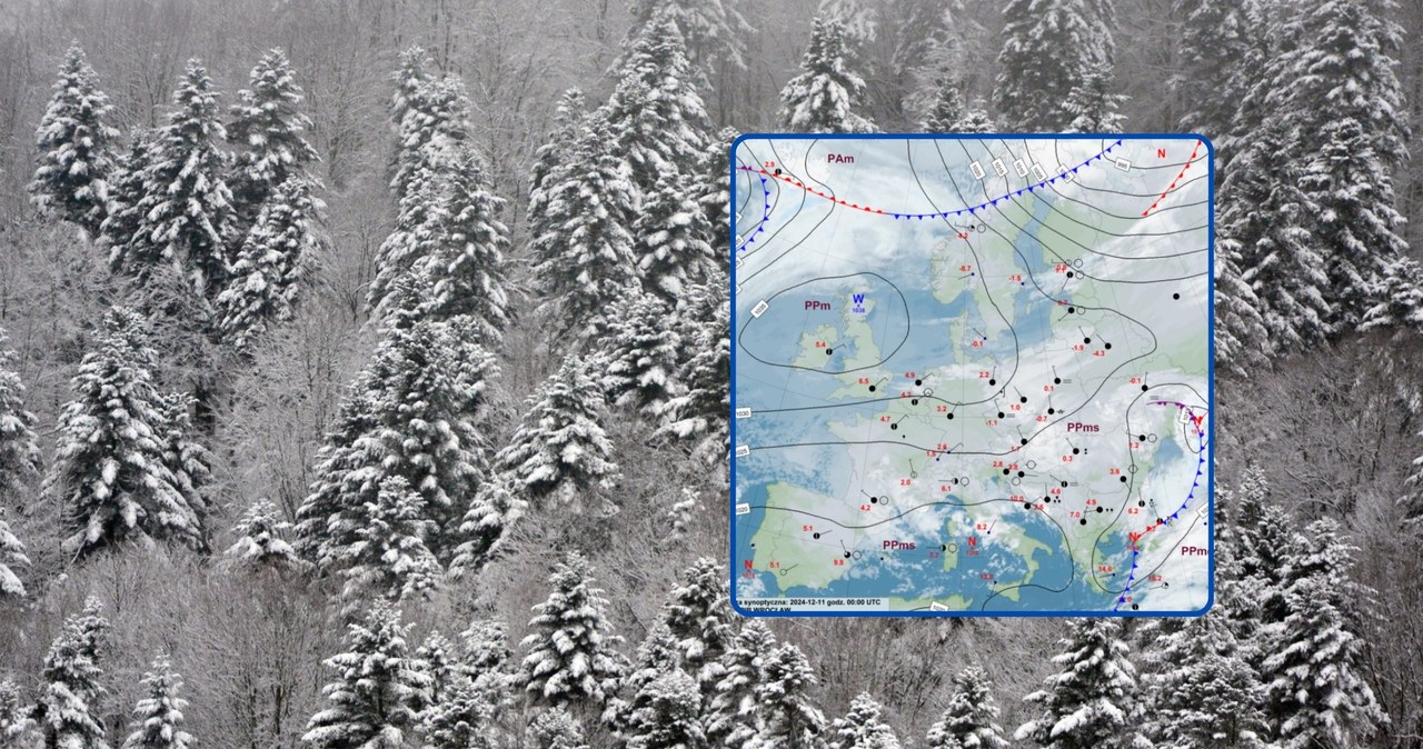 Pogoda w czwartek nie przypadnie nam do gustu. W wielu miejscach trzeba się liczyć z mżawkami oraz opadami śniegu z deszczem i śniegu. Na południowym wschodzie będzie rano na drogach jest ślisko /WOJCIECH ZATWARNICKI/REPORTER/IMGW /