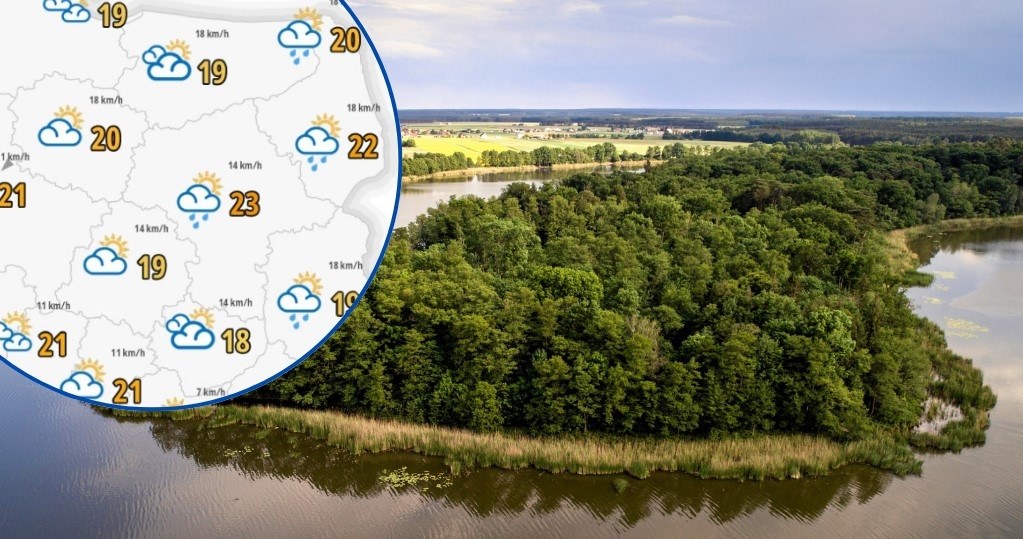 Pogoda w piątek 13. czerwca będzie pogodna i spokojna na zachodzie. We wschodniej połowie kraju zrobi się pochmurnie i może przelotnie popadać /Łukasz Cynalewski / Agencja Wyborcza.pl/IMGW /