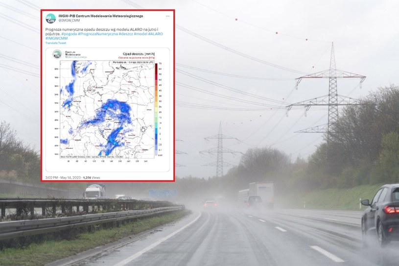 Pogoda w Polsce zmieni się pod wpływem niżu. / WOJCIECH STROZYK/REPORTER  /East News