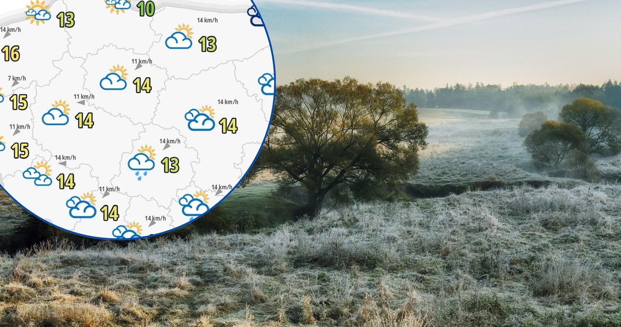 Pogoda w poniedziałek będzie spokojna na zachodzie i bardziej wymagająca na wschodzie. Popada deszcz, a miejscami nawet śnieg /ergnester1/123rf/IMGW /