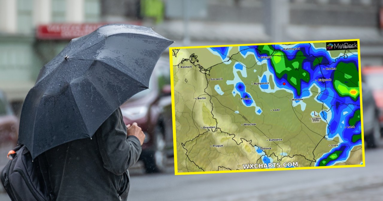 Pogoda w środę będzie wymagająca. Ze względu na ulewy wydano alerty IMGW dla łącznie trzech województw /mgequivalents/123rf/WXCHARTS /