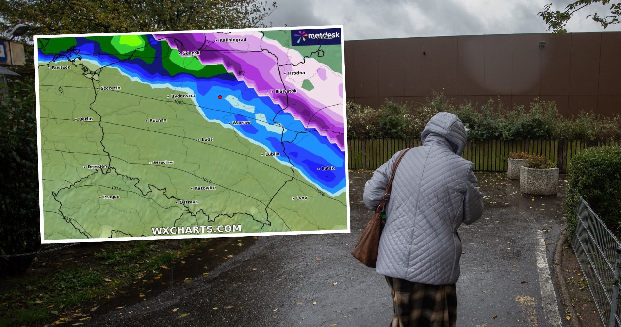 Pogoda we wtorek będzie bardzo nieprzyjazna. Pojawią się ulewy i silny wiatr w wielu miejscach kraju. Na wybrzeżu powieje z prędkością nawet 85 km/h /Adam Stepien / Agencja Gazeta/WXCHARTS /