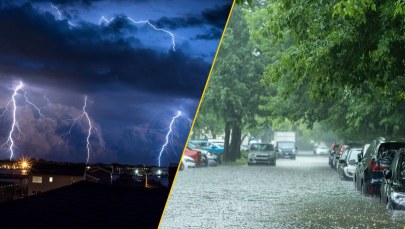 Pogodowy armagedon. Groźne burze i ulewy, są alerty