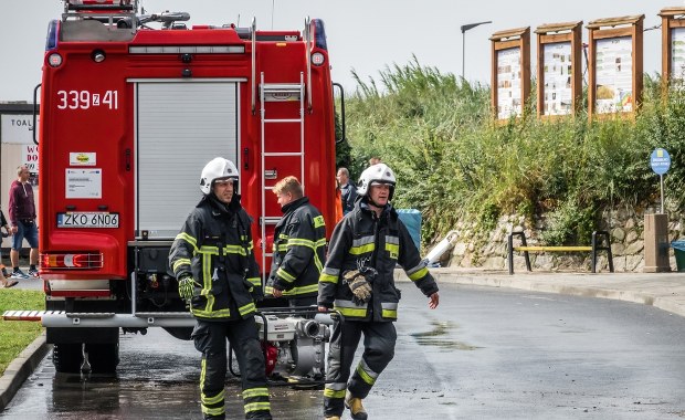 Pogotowie przeciwpowodziowe w powiecie bielskim, ewakuacja obozów harcerskich
